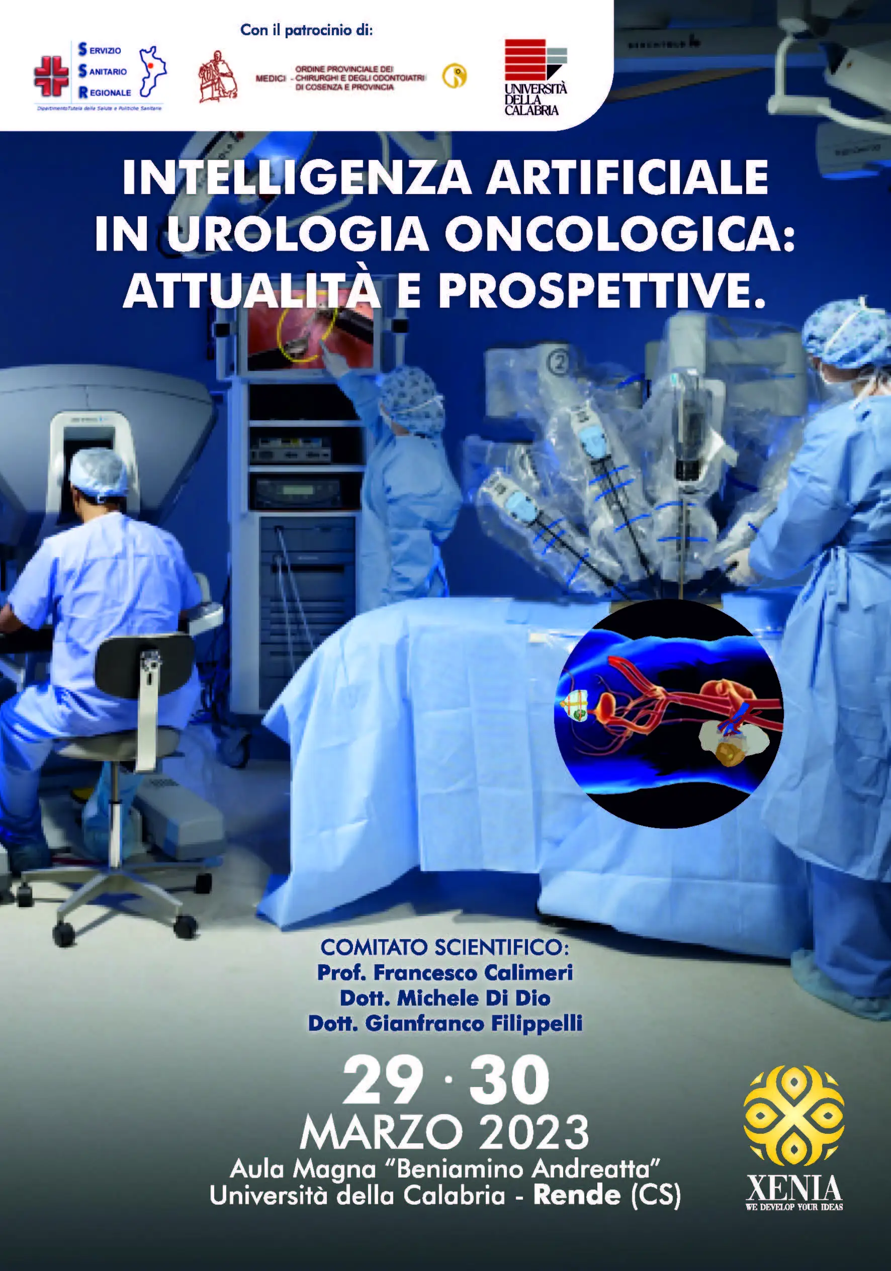 Convegno 29-30 marzo 2023 - Intelligenza artificiale in urologia oncologica: attualità e prospettive