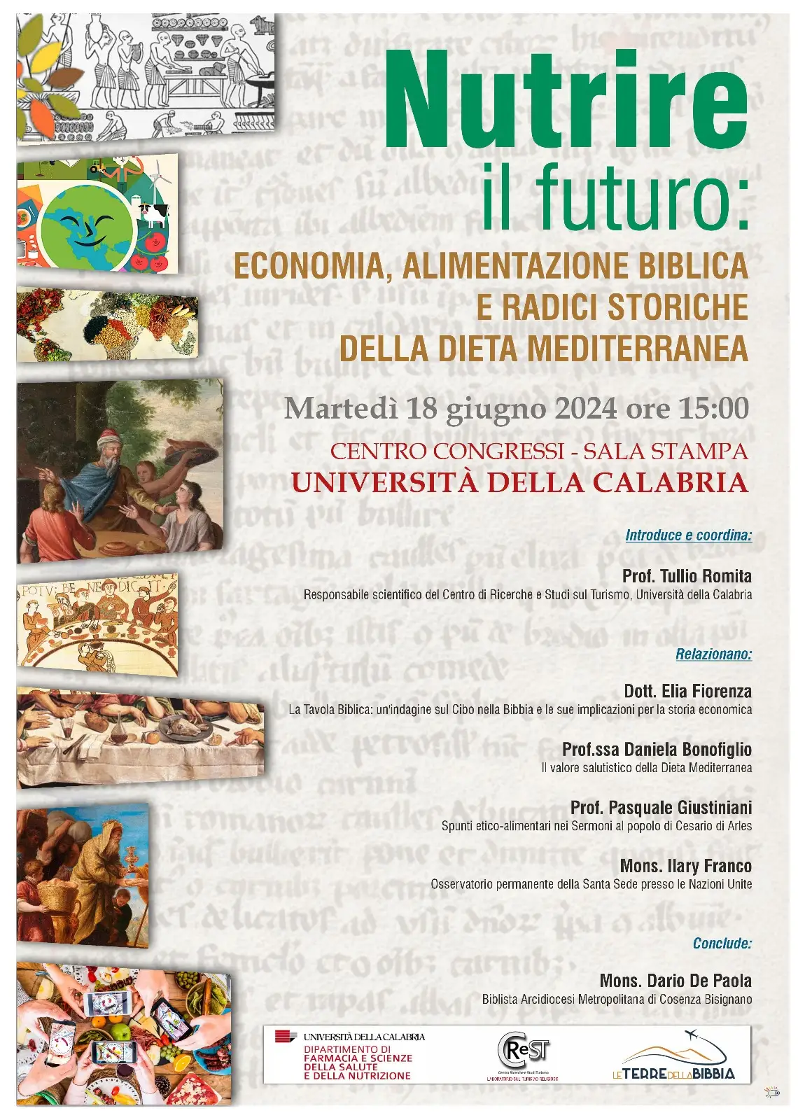 Locandina convegno Nutrire il Futuro 18-06-24