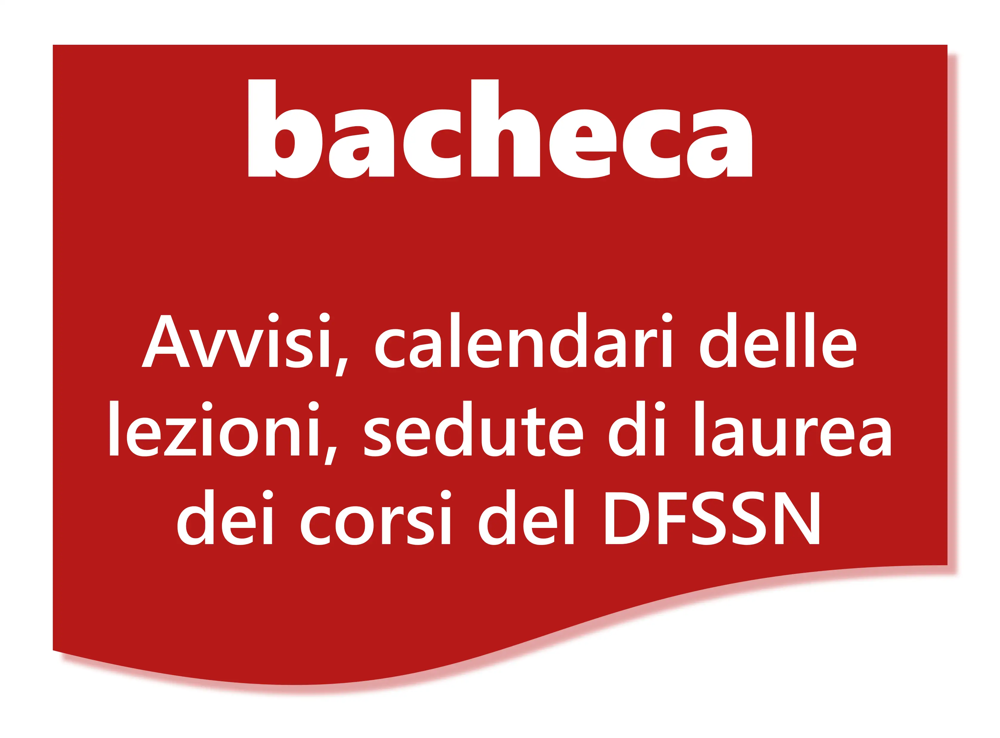 logo bacheca dfssn