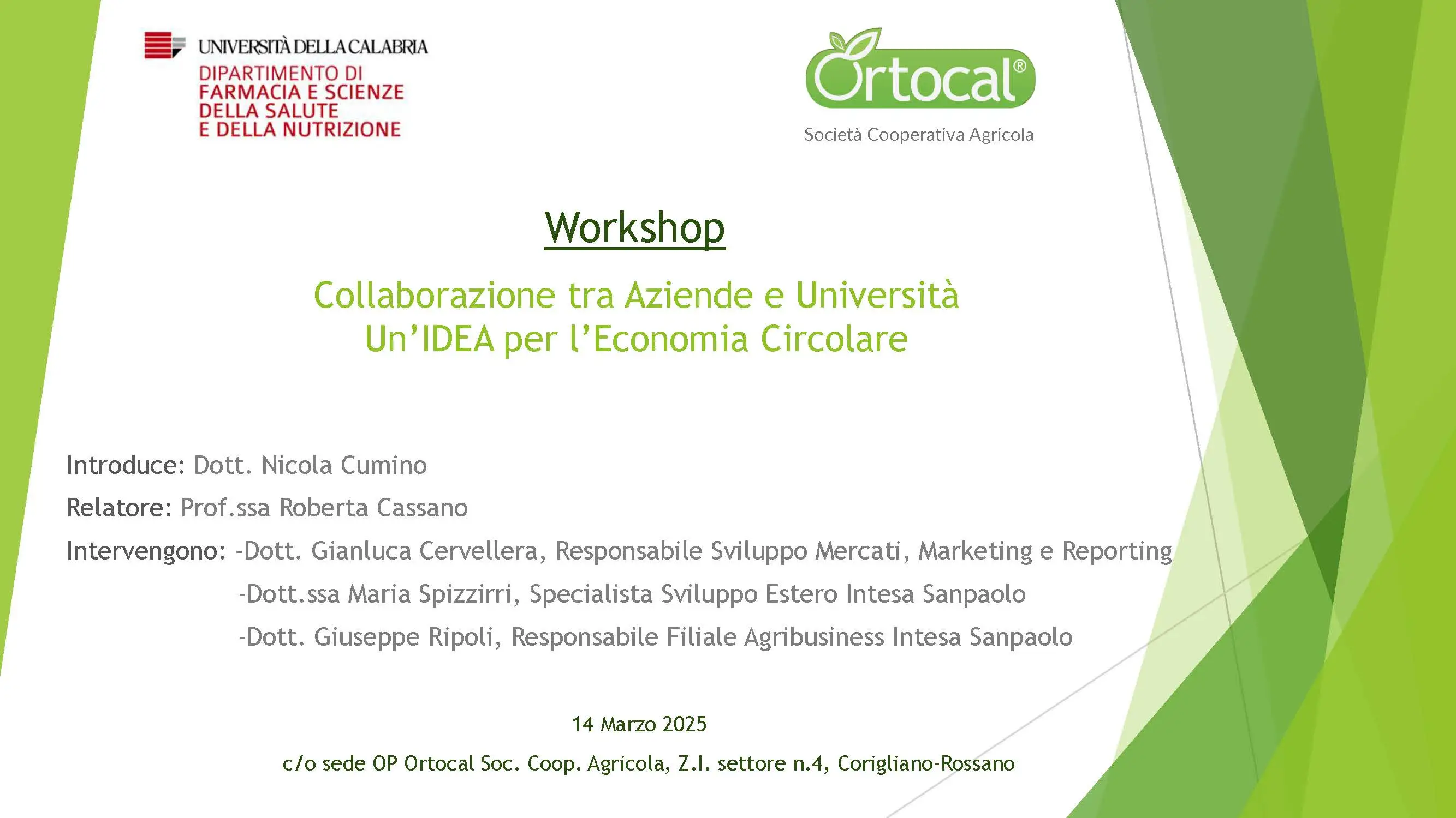 Convegno dfssn 14.03.25